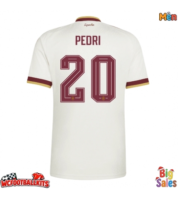 Spain Pedri Gonzalez #20 Replica Away Stadium Shirt World Cup 2026 Short Sleeve